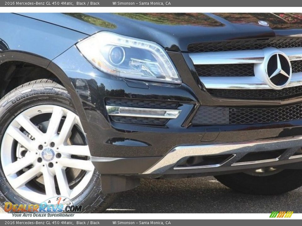 2016 Mercedes-Benz GL 450 4Matic Black / Black Photo #3
