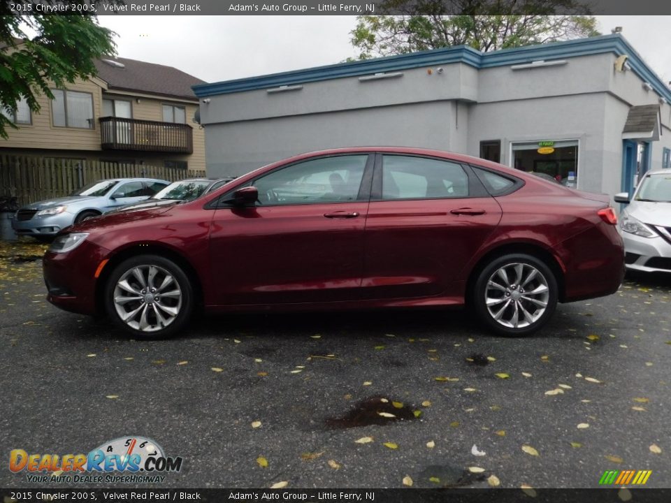 2015 Chrysler 200 S Velvet Red Pearl / Black Photo #3