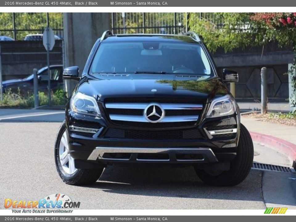 2016 Mercedes-Benz GL 450 4Matic Black / Black Photo #4