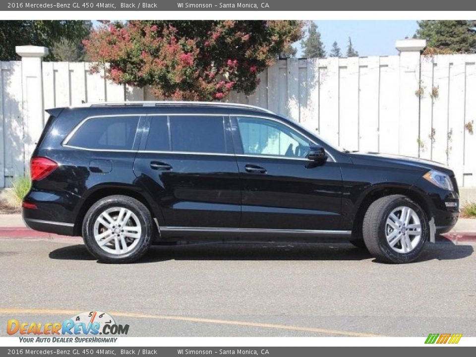 2016 Mercedes-Benz GL 450 4Matic Black / Black Photo #5