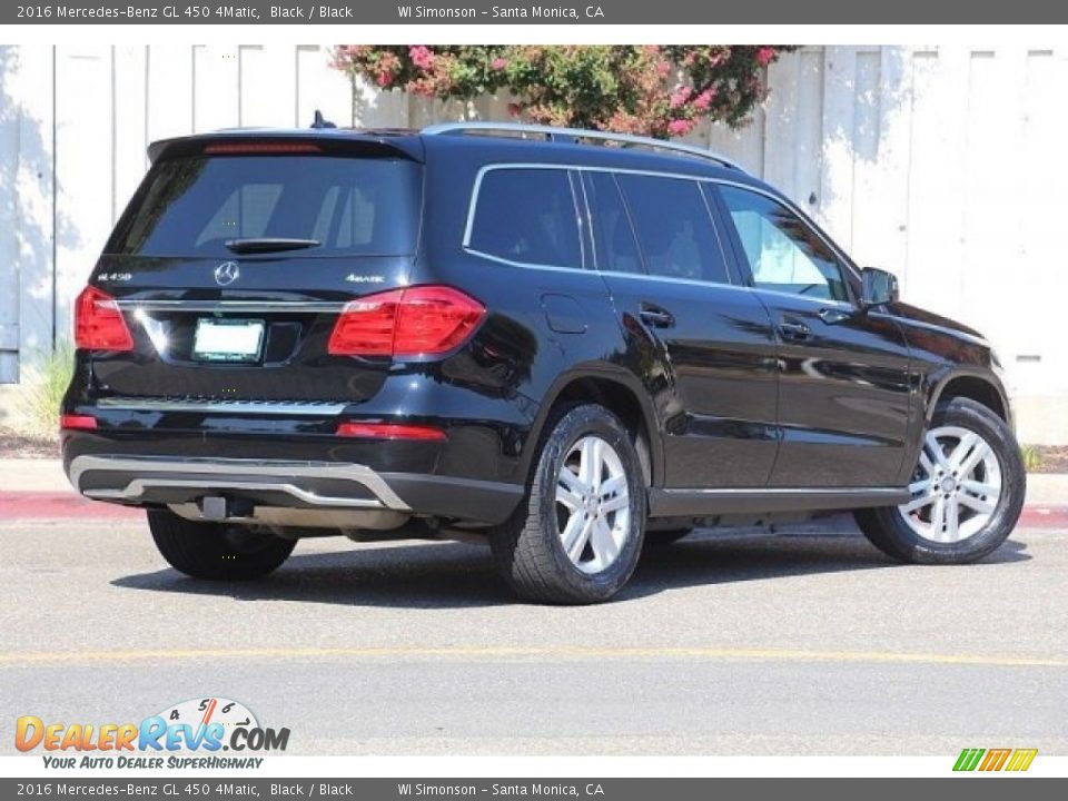 2016 Mercedes-Benz GL 450 4Matic Black / Black Photo #6