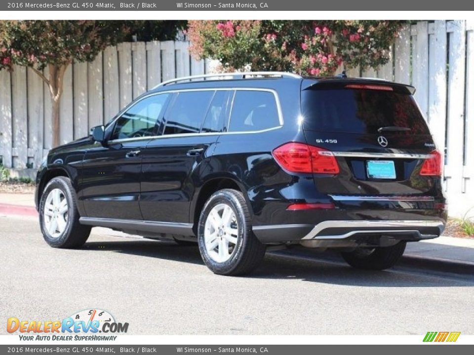 2016 Mercedes-Benz GL 450 4Matic Black / Black Photo #8