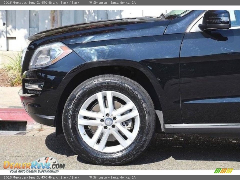 2016 Mercedes-Benz GL 450 4Matic Black / Black Photo #11