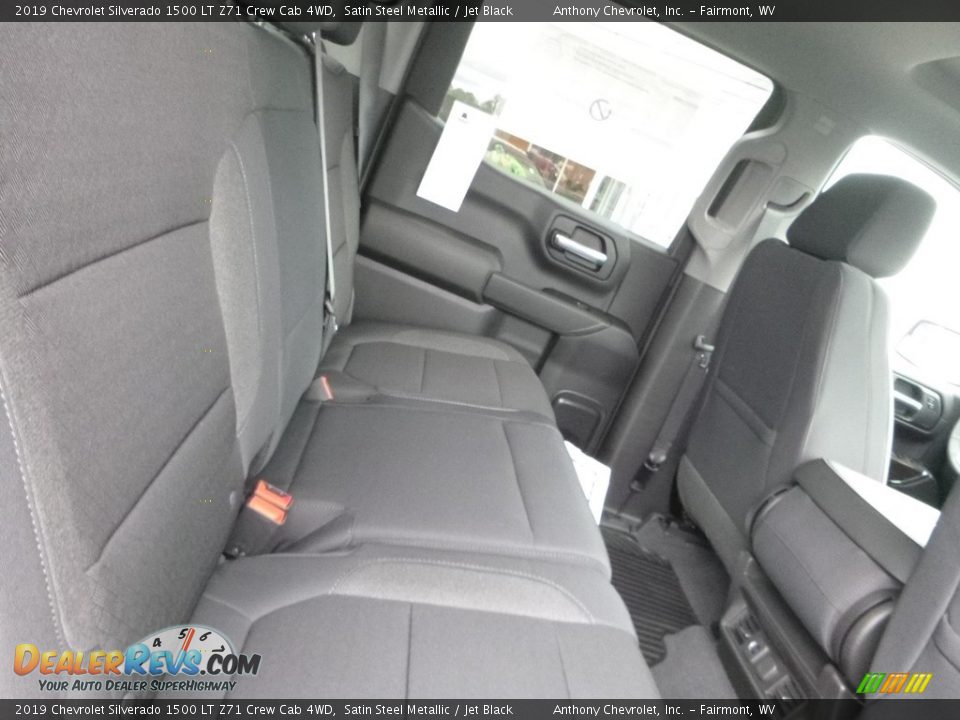 2019 Chevrolet Silverado 1500 LT Z71 Crew Cab 4WD Satin Steel Metallic / Jet Black Photo #10