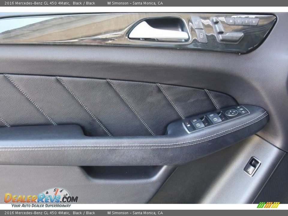 2016 Mercedes-Benz GL 450 4Matic Black / Black Photo #13