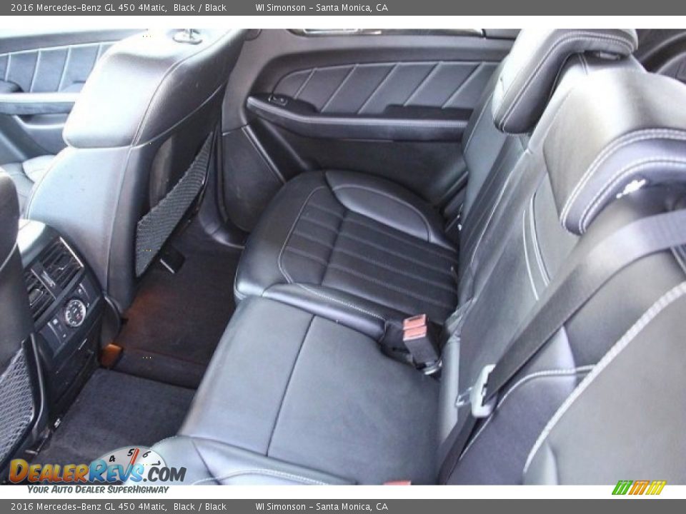 2016 Mercedes-Benz GL 450 4Matic Black / Black Photo #14