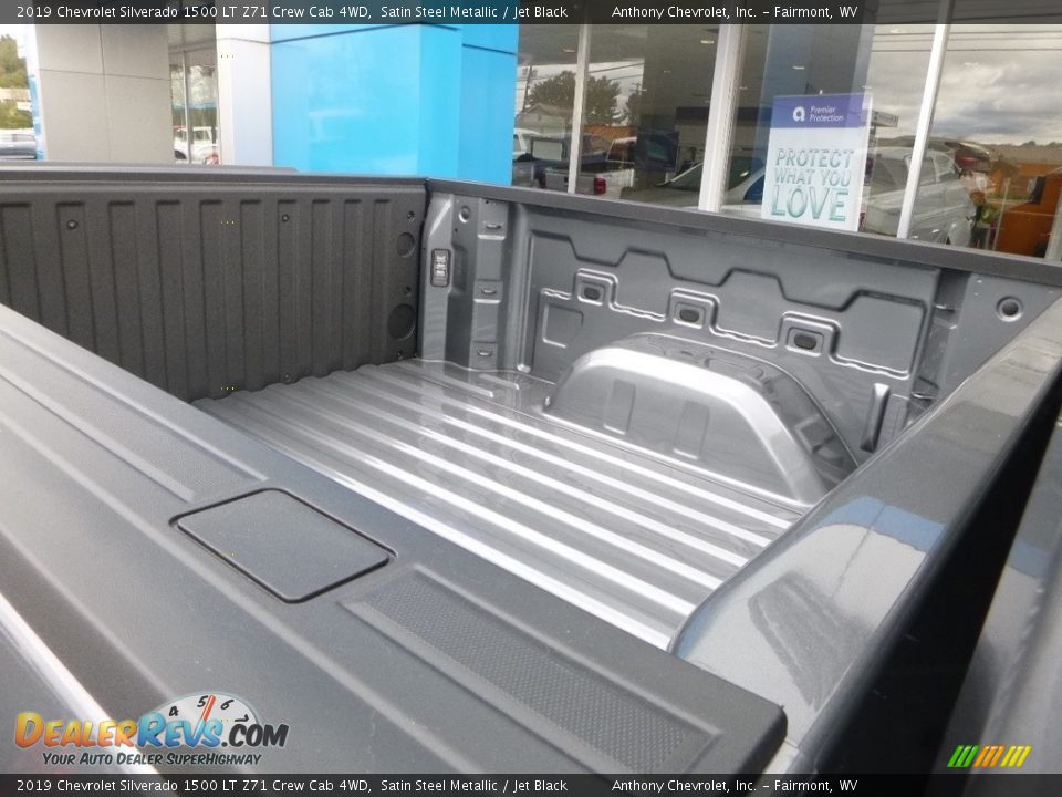 2019 Chevrolet Silverado 1500 LT Z71 Crew Cab 4WD Satin Steel Metallic / Jet Black Photo #11