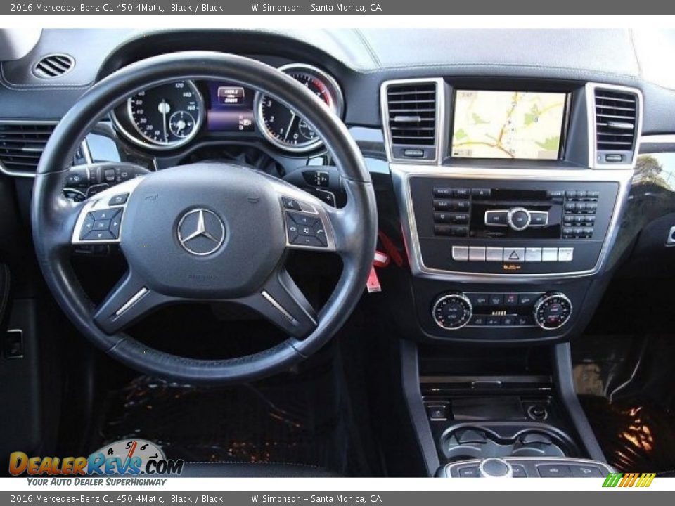 2016 Mercedes-Benz GL 450 4Matic Black / Black Photo #16