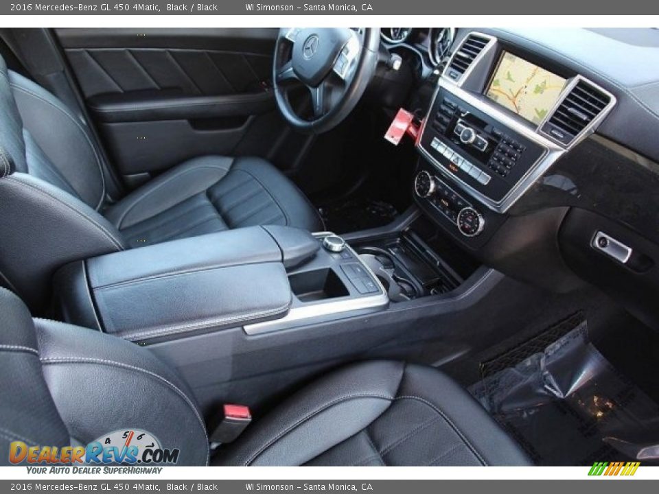 2016 Mercedes-Benz GL 450 4Matic Black / Black Photo #17