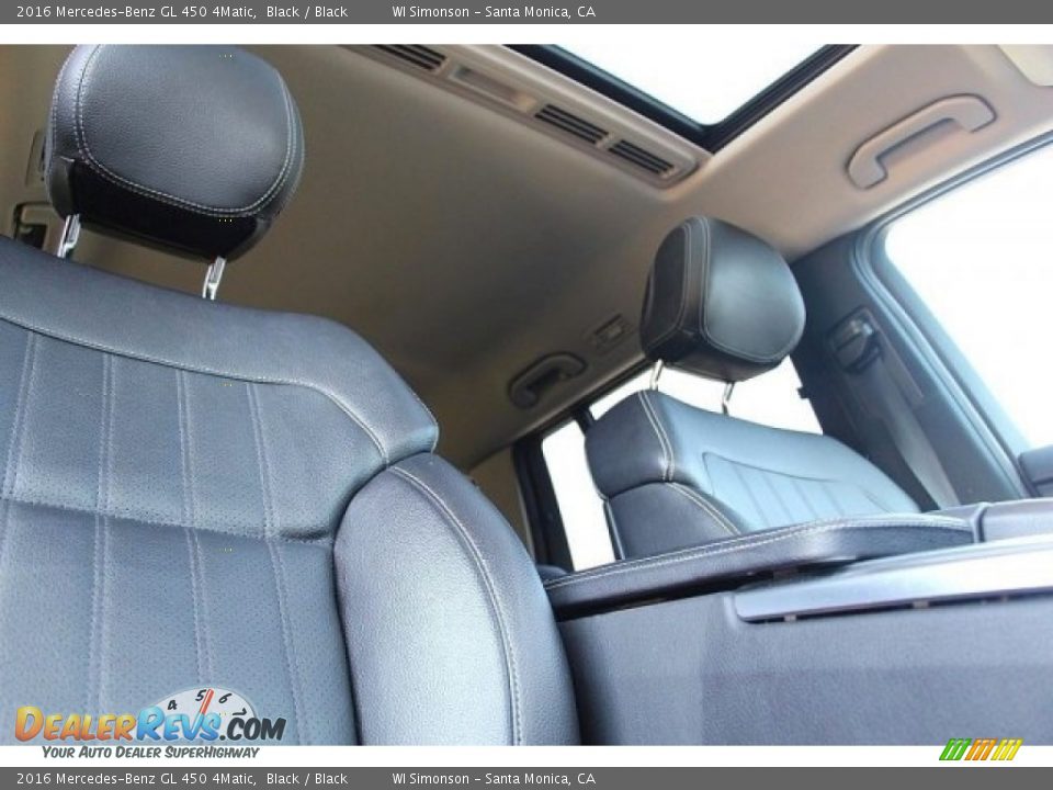 2016 Mercedes-Benz GL 450 4Matic Black / Black Photo #18