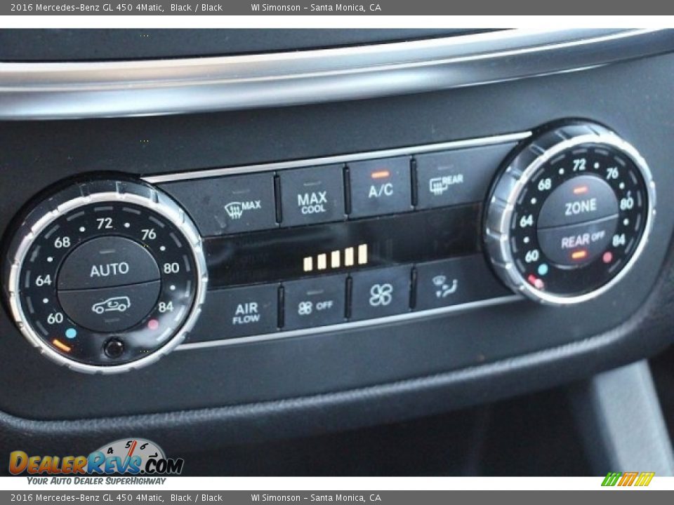 2016 Mercedes-Benz GL 450 4Matic Black / Black Photo #22