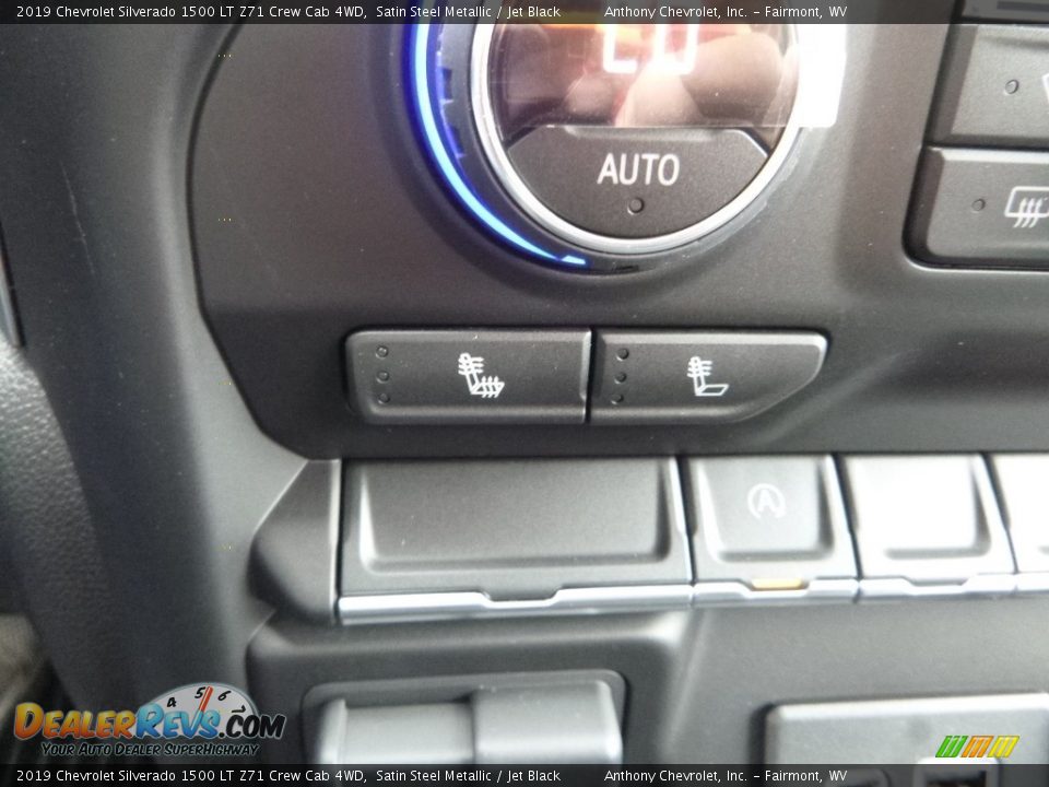 2019 Chevrolet Silverado 1500 LT Z71 Crew Cab 4WD Satin Steel Metallic / Jet Black Photo #17