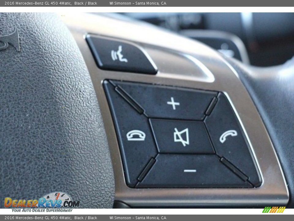 2016 Mercedes-Benz GL 450 4Matic Black / Black Photo #26