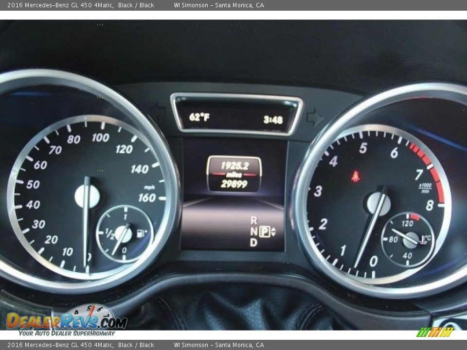 2016 Mercedes-Benz GL 450 4Matic Black / Black Photo #33