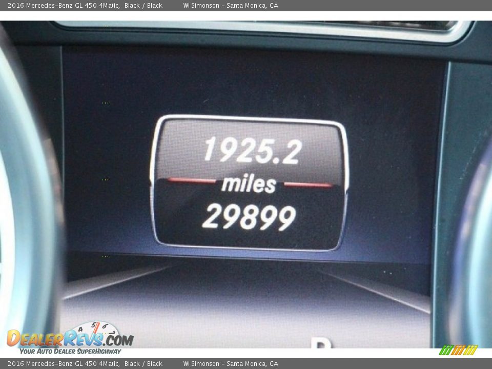 2016 Mercedes-Benz GL 450 4Matic Black / Black Photo #34