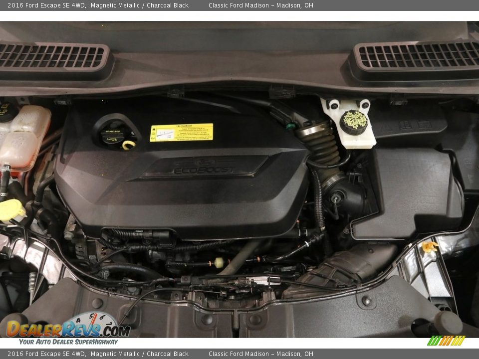 2016 Ford Escape SE 4WD Magnetic Metallic / Charcoal Black Photo #19