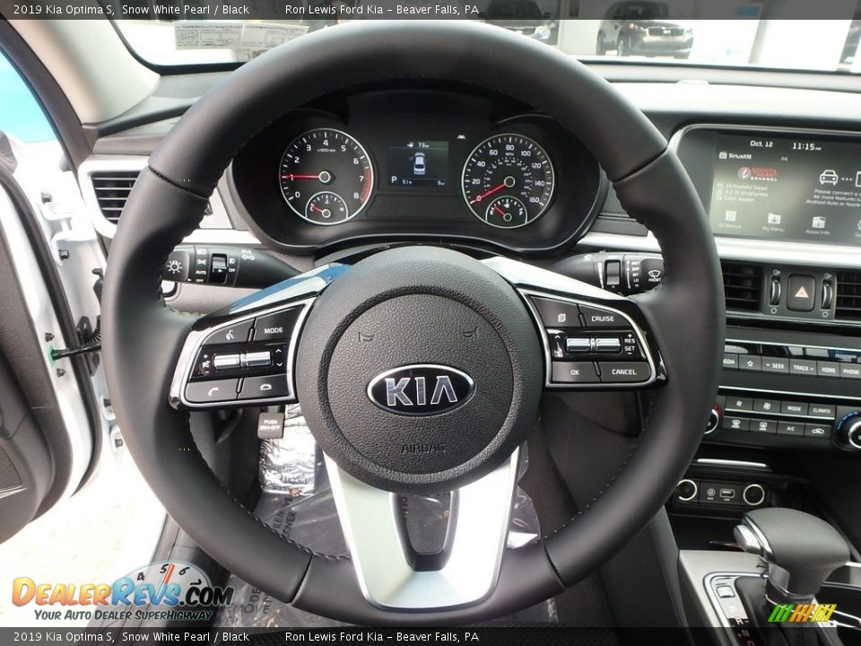 2019 Kia Optima S Steering Wheel Photo #17