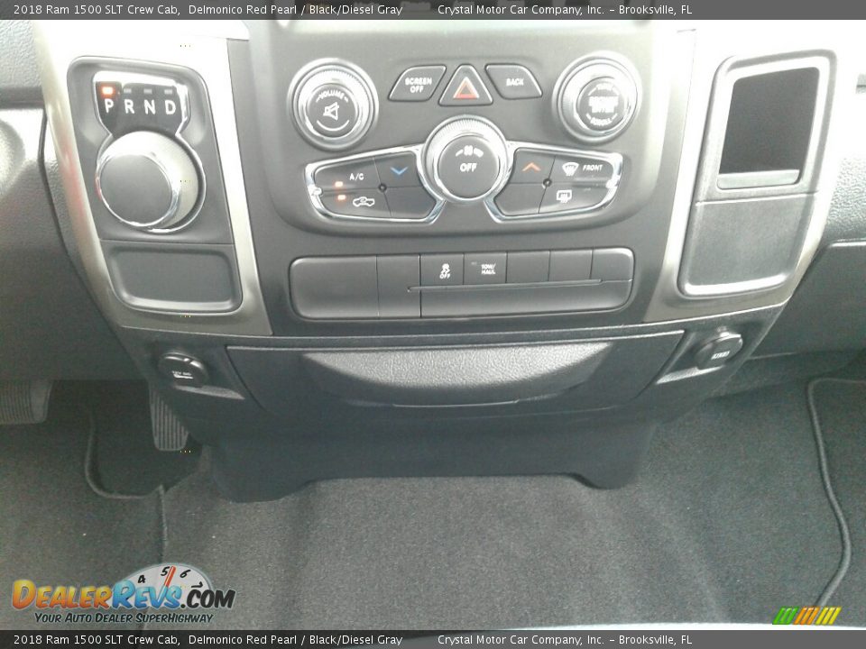 2018 Ram 1500 SLT Crew Cab Delmonico Red Pearl / Black/Diesel Gray Photo #16