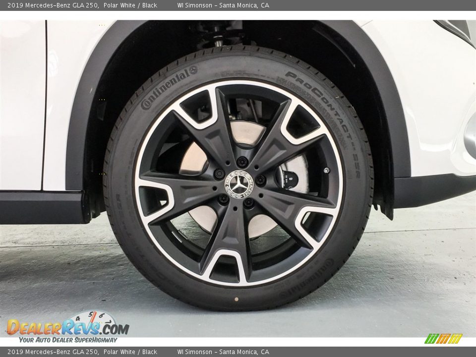 2019 Mercedes-Benz GLA 250 Polar White / Black Photo #9