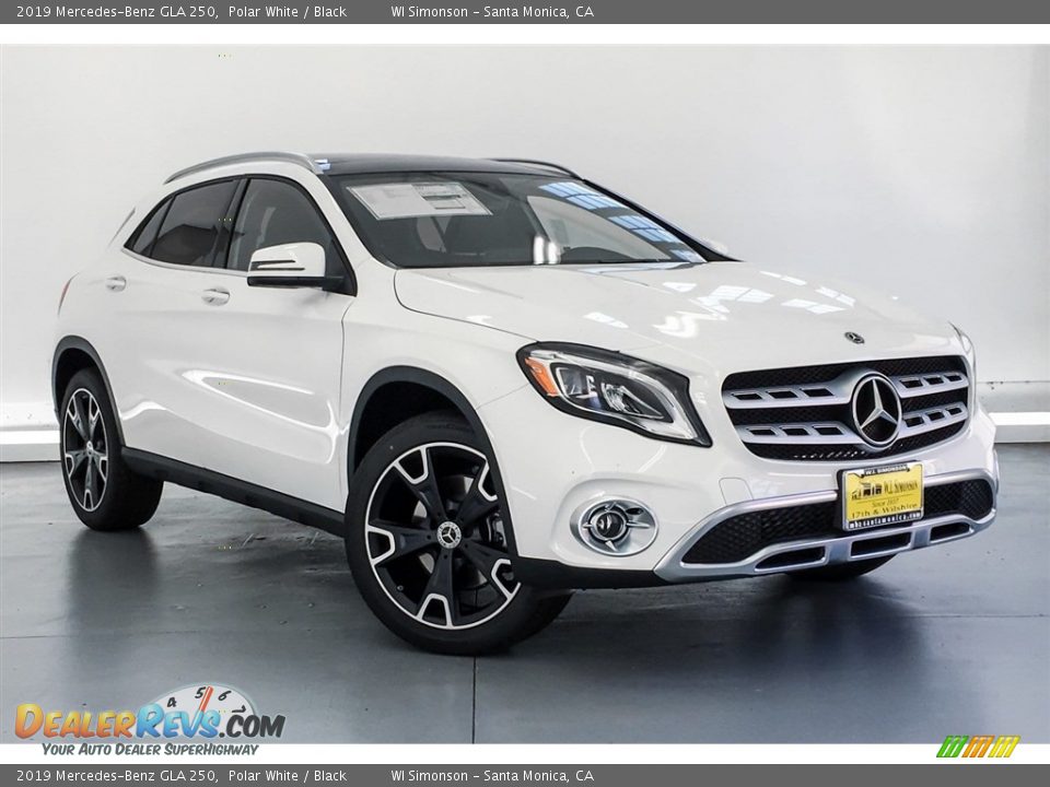 2019 Mercedes-Benz GLA 250 Polar White / Black Photo #12