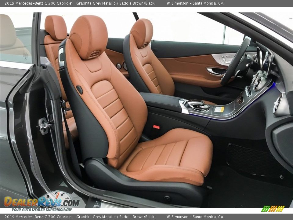 Saddle Brown/Black Interior - 2019 Mercedes-Benz C 300 Cabriolet Photo #5