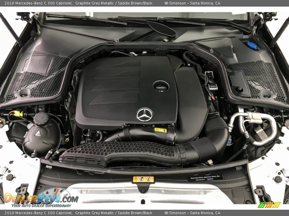 2019 Mercedes-Benz C 300 Cabriolet 2.0 Liter Turbocharged DOHC 16-Valve VVT 4 Cylinder Engine Photo #8