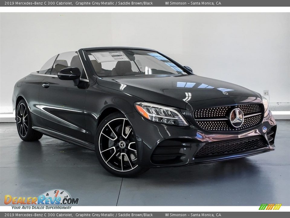 Front 3/4 View of 2019 Mercedes-Benz C 300 Cabriolet Photo #12