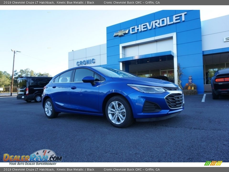 2019 Chevrolet Cruze LT Hatchback Kinetic Blue Metallic / Black Photo #1