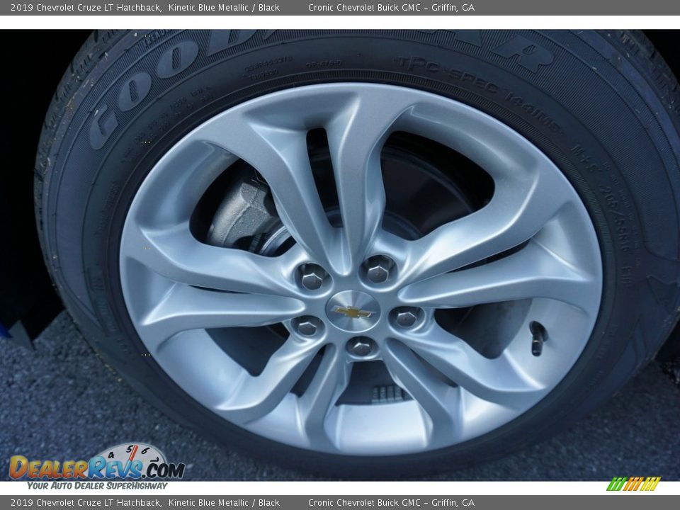 2019 Chevrolet Cruze LT Hatchback Kinetic Blue Metallic / Black Photo #7