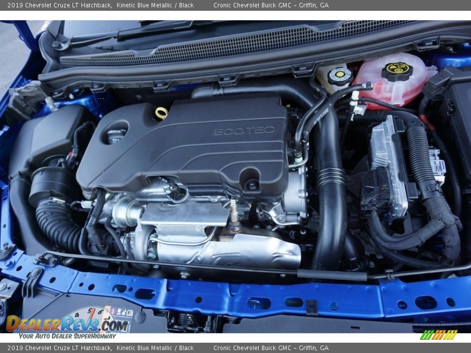 2019 Chevrolet Cruze LT Hatchback Kinetic Blue Metallic / Black Photo #8