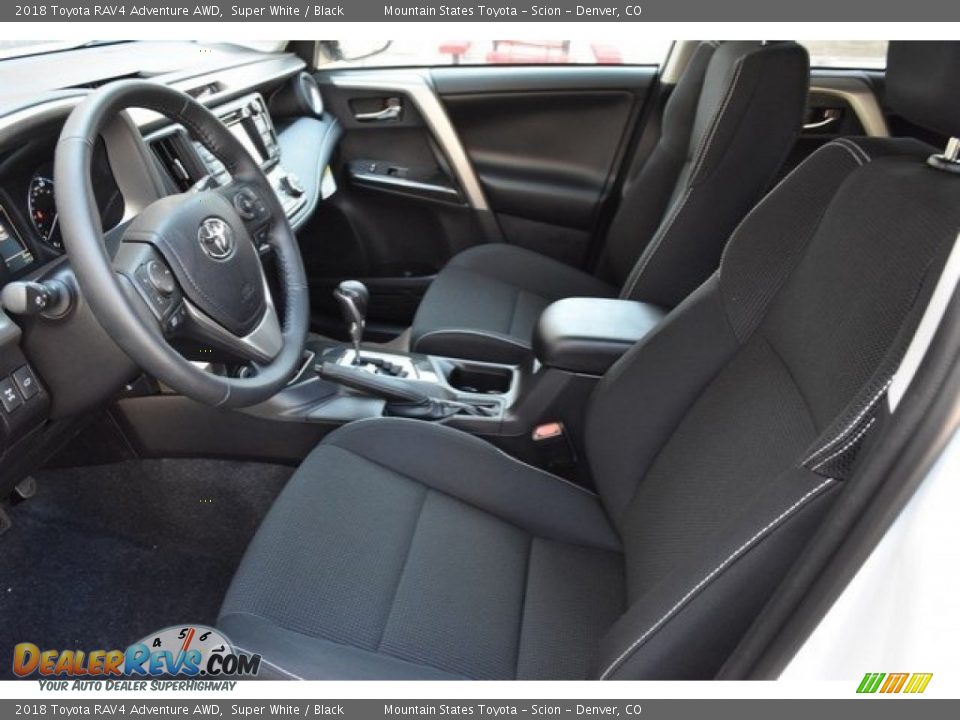 2018 Toyota RAV4 Adventure AWD Super White / Black Photo #6