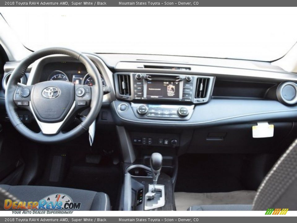 2018 Toyota RAV4 Adventure AWD Super White / Black Photo #8