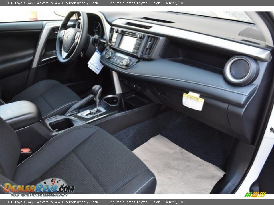 2018 Toyota RAV4 Adventure AWD Super White / Black Photo #11
