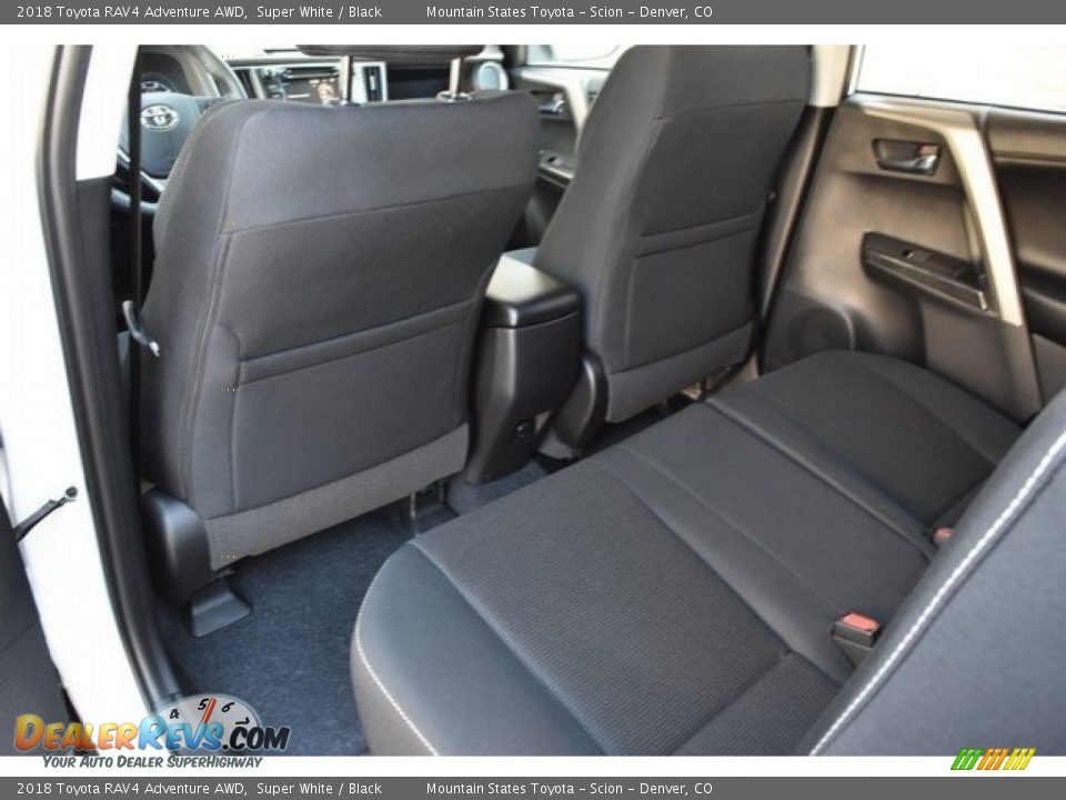 2018 Toyota RAV4 Adventure AWD Super White / Black Photo #14