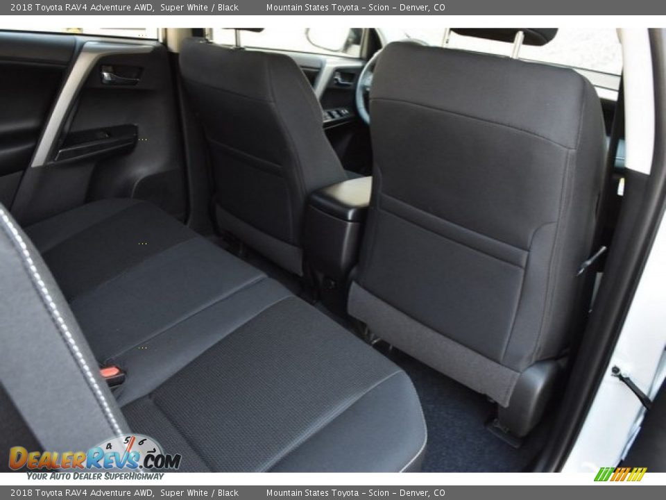 2018 Toyota RAV4 Adventure AWD Super White / Black Photo #17