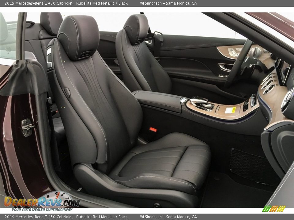 Black Interior - 2019 Mercedes-Benz E 450 Cabriolet Photo #5