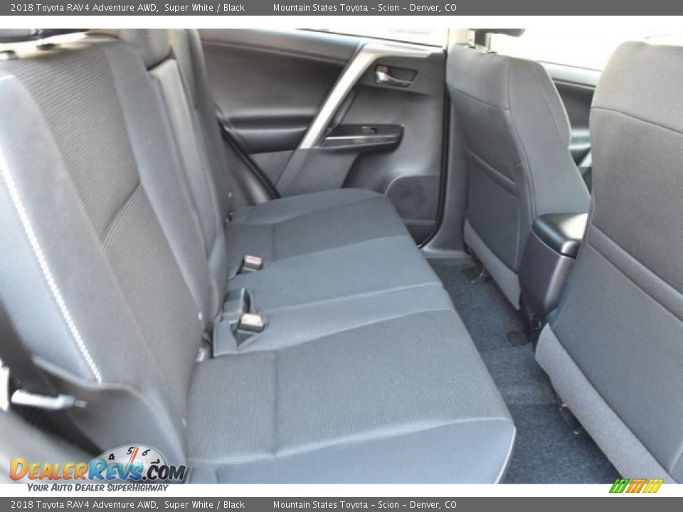 2018 Toyota RAV4 Adventure AWD Super White / Black Photo #18