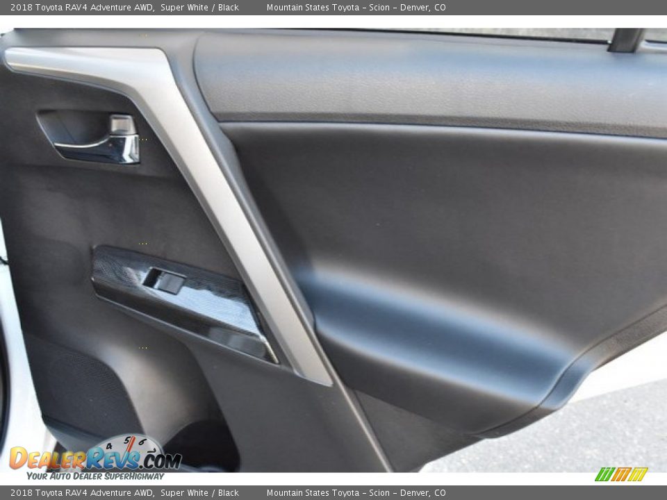 2018 Toyota RAV4 Adventure AWD Super White / Black Photo #23