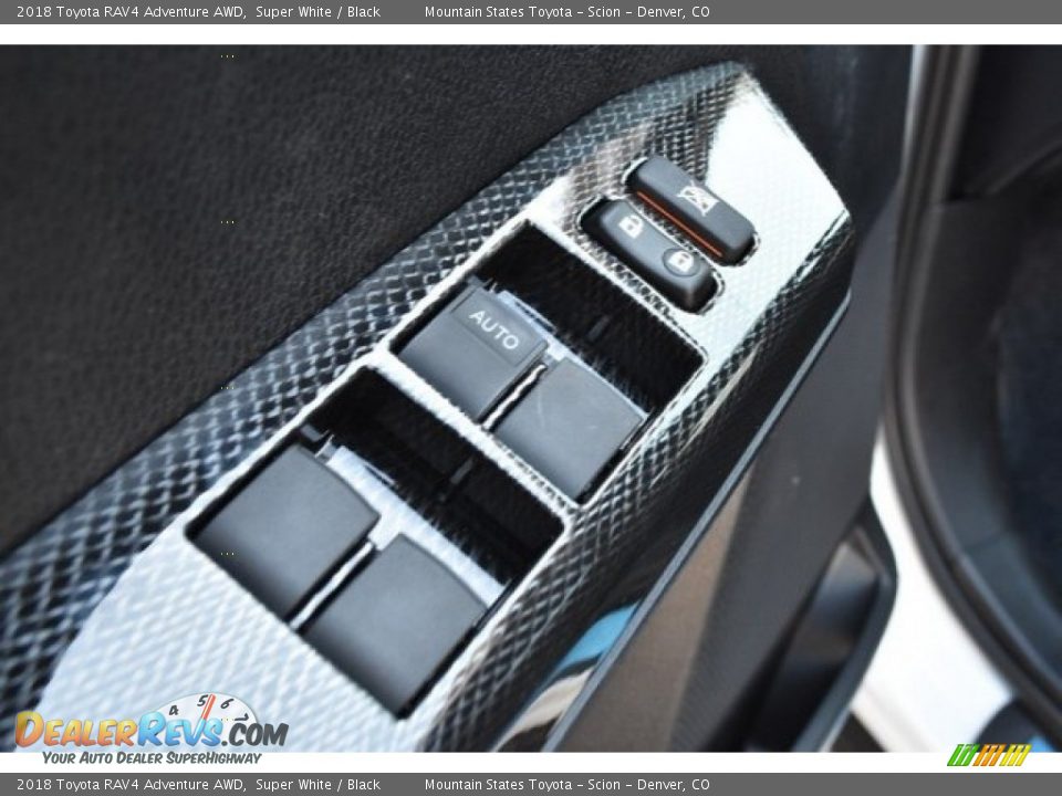 2018 Toyota RAV4 Adventure AWD Super White / Black Photo #24