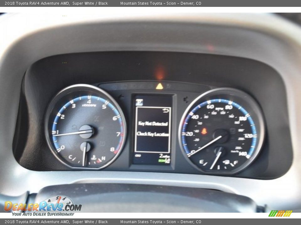 2018 Toyota RAV4 Adventure AWD Super White / Black Photo #29