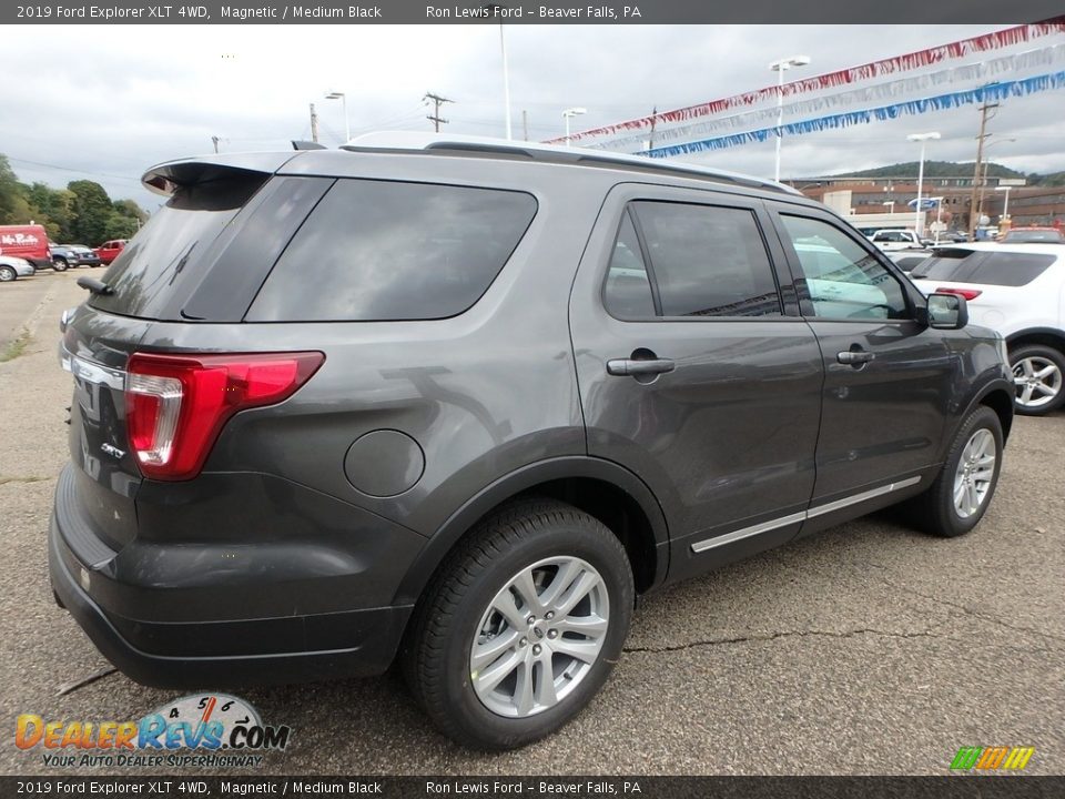 2019 Ford Explorer XLT 4WD Magnetic / Medium Black Photo #2
