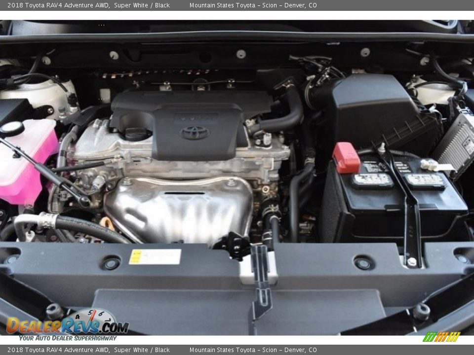 2018 Toyota RAV4 Adventure AWD Super White / Black Photo #32