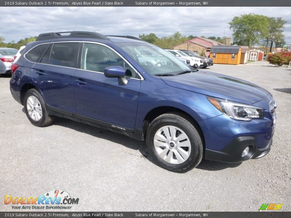 2019 Subaru Outback 2.5i Premium Abyss Blue Pearl / Slate Black Photo #1