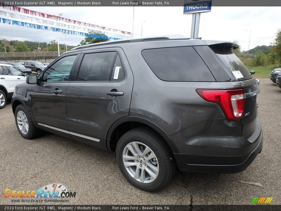 2019 Ford Explorer XLT 4WD Magnetic / Medium Black Photo #5