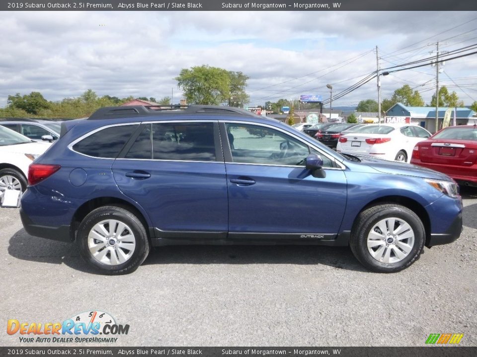 2019 Subaru Outback 2.5i Premium Abyss Blue Pearl / Slate Black Photo #3