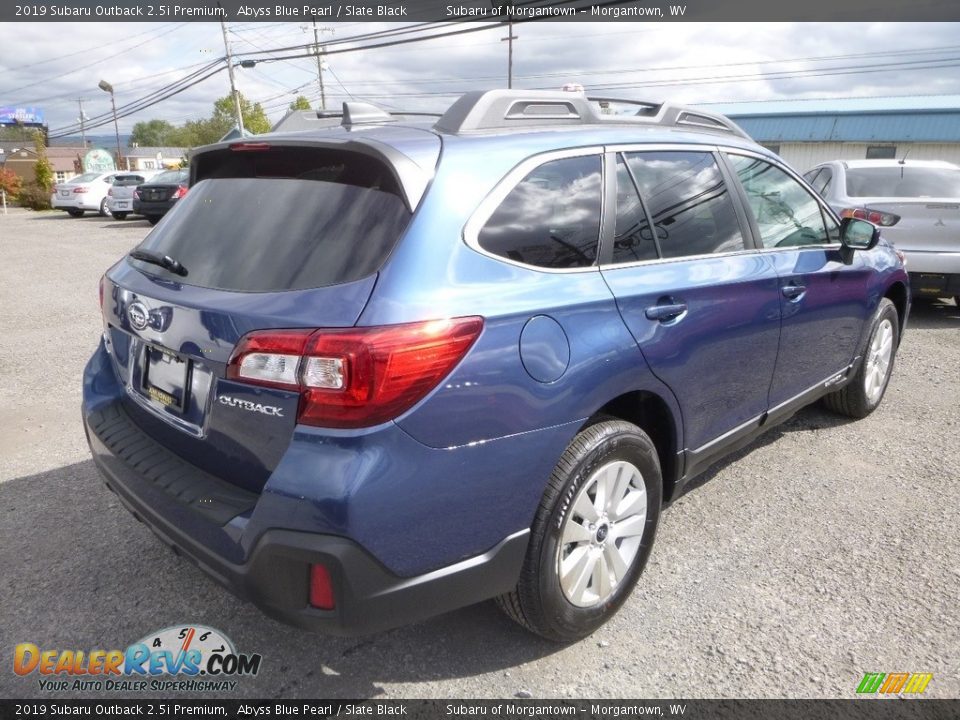 2019 Subaru Outback 2.5i Premium Abyss Blue Pearl / Slate Black Photo #4