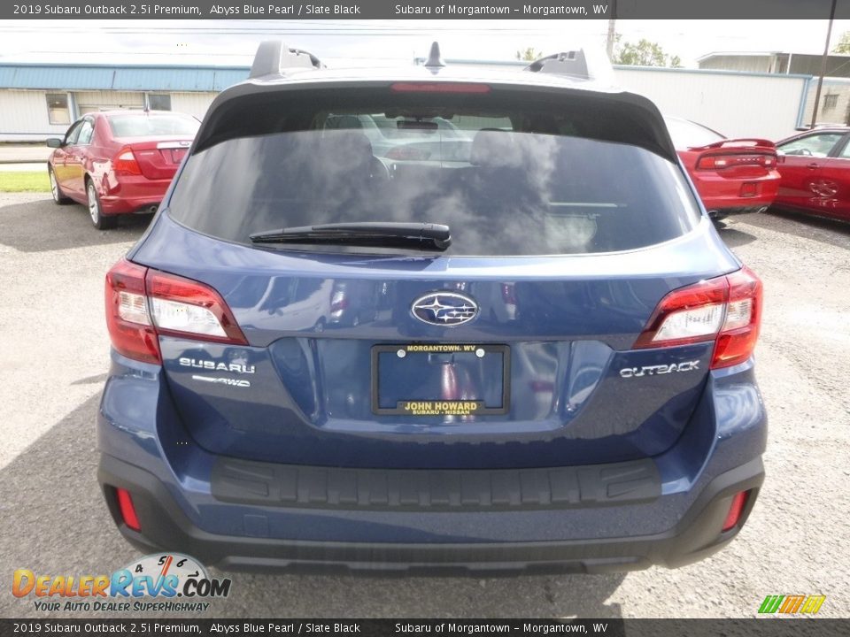 2019 Subaru Outback 2.5i Premium Abyss Blue Pearl / Slate Black Photo #5