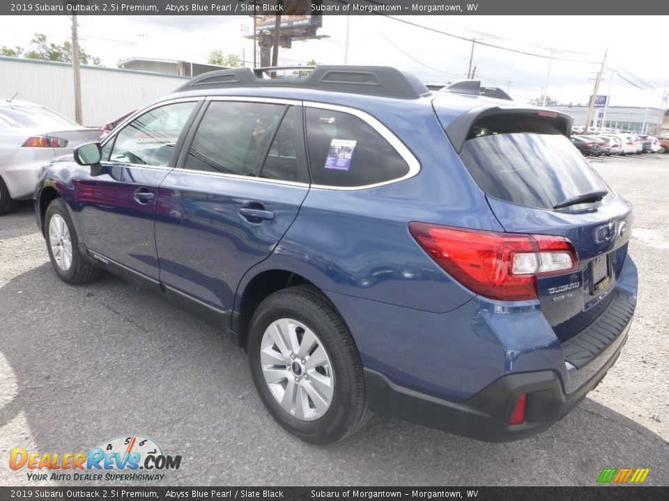 2019 Subaru Outback 2.5i Premium Abyss Blue Pearl / Slate Black Photo #6