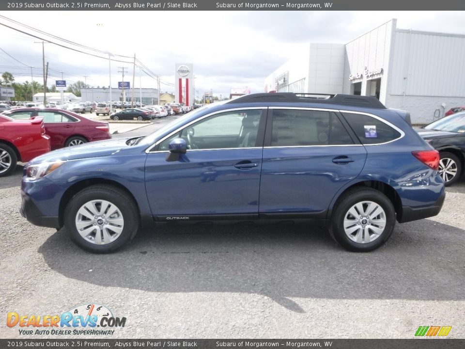 2019 Subaru Outback 2.5i Premium Abyss Blue Pearl / Slate Black Photo #7