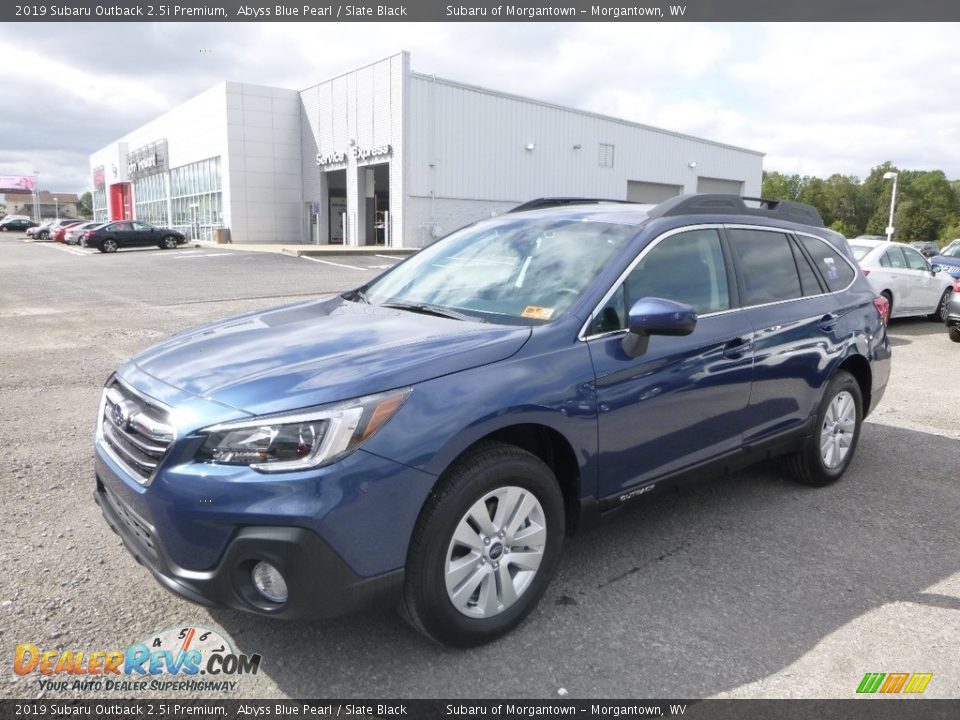 2019 Subaru Outback 2.5i Premium Abyss Blue Pearl / Slate Black Photo #8
